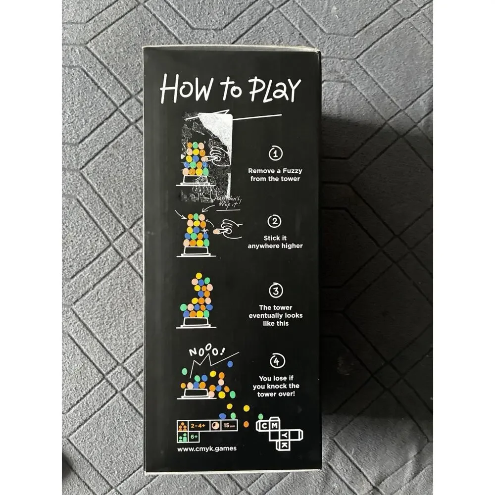 The Fuzzies Game – Stacking & Balancing Family Party Game - New in Box